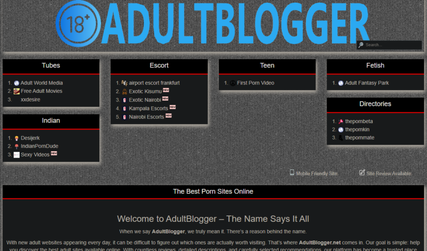 Adultblogger